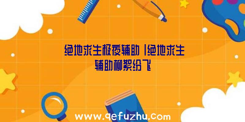 「绝地求生极夜辅助」|绝地求生辅助柳絮纷飞